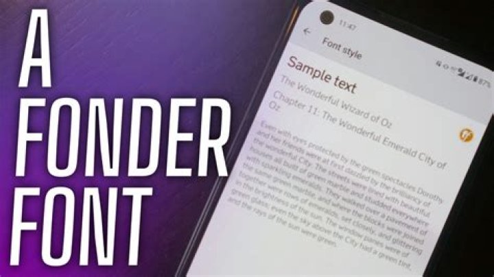 Can I change the font on my iPhone 8?