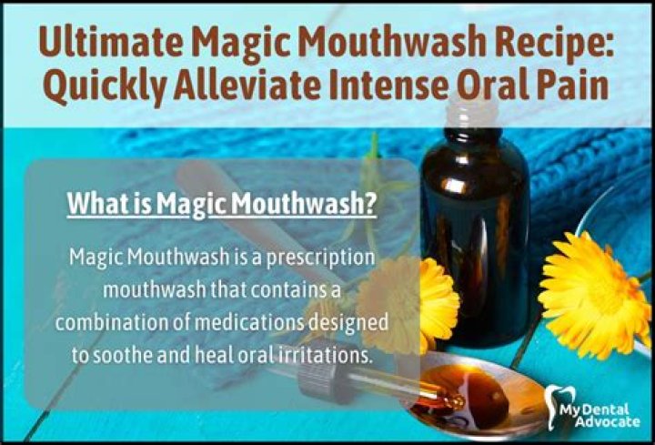 Can I make my own magic mouthwash?