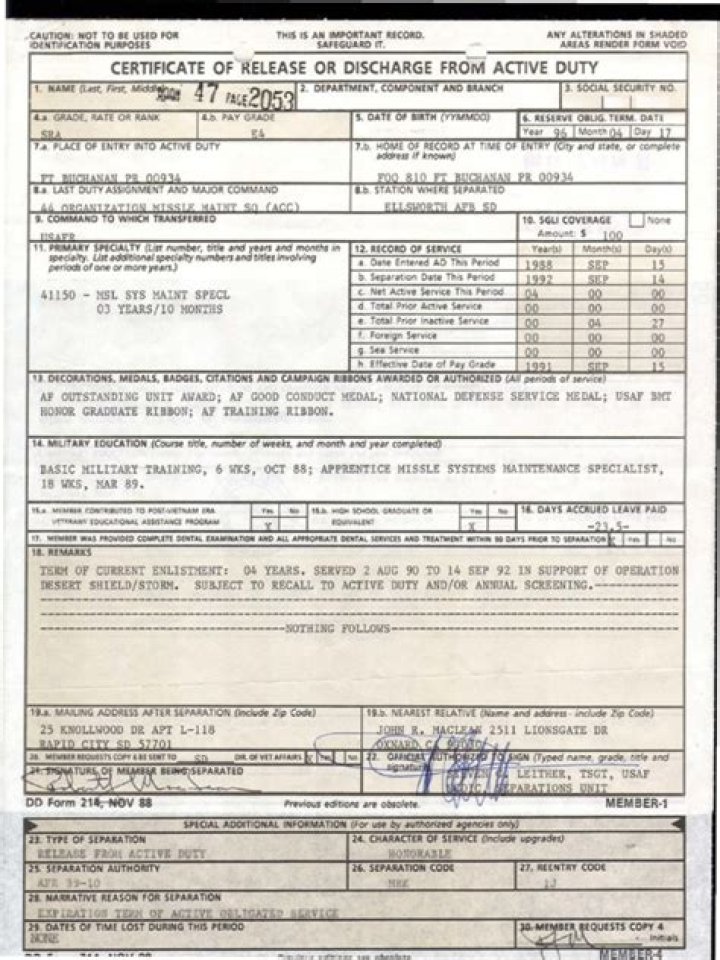 How do I get copies of deceased military discharge papers?