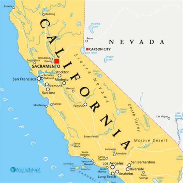 Is California slowly sinking?