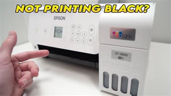 What do I do if my Epson printer is not printing?