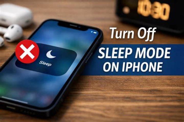 What does iPhone sleep mode do?