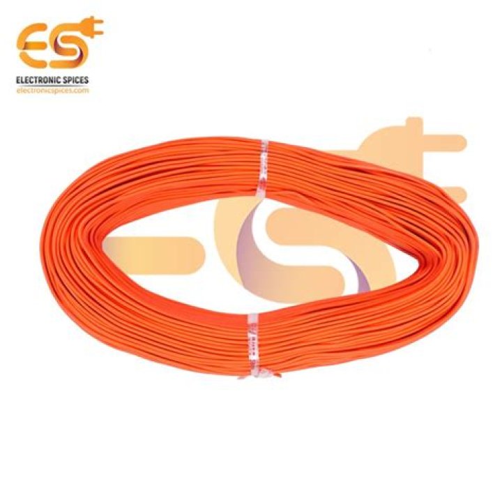 What is the orange electrical wire for?