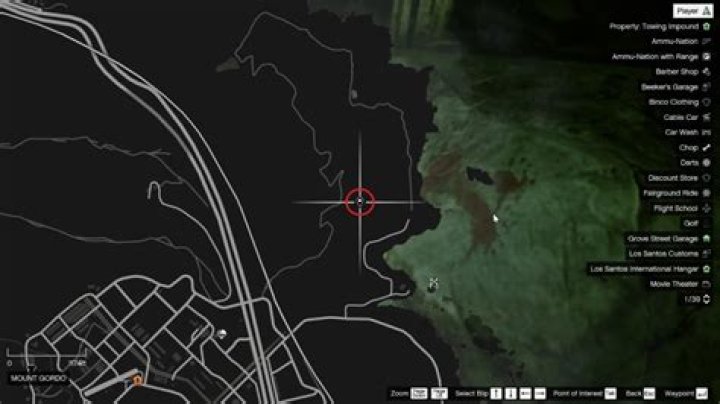 Where is Mount Gordo GTA?