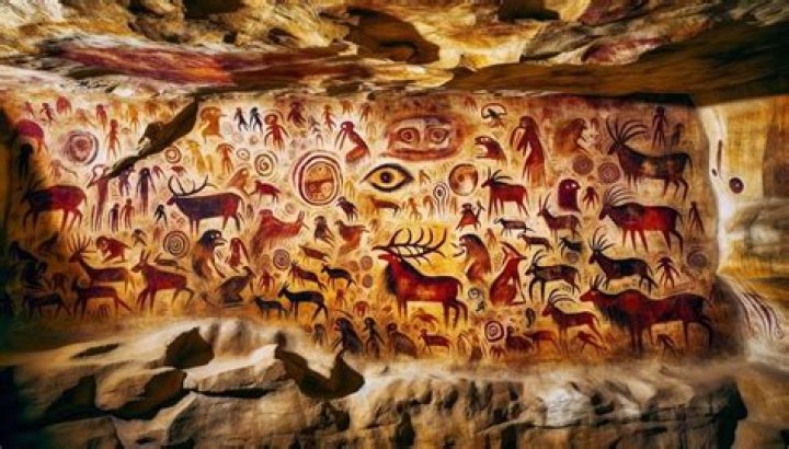 Who made the paintings in the Lascaux cave?
